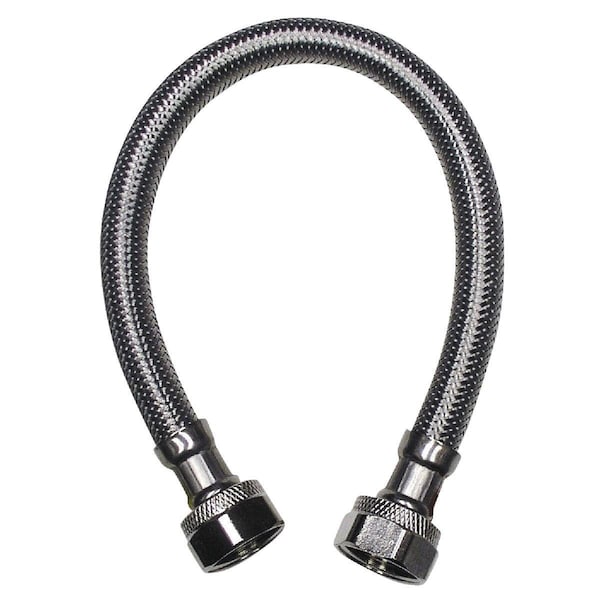 B & K 1/2 in x 1/2 in Compression x 48 in Braided Stainless Steel Faucet Connector 496-067 - main